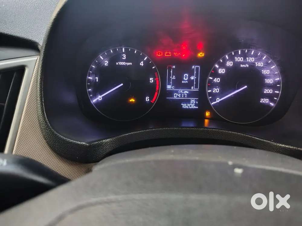 Hyundai Creta Facelift 2018 Diesel 76000 Km Driven.