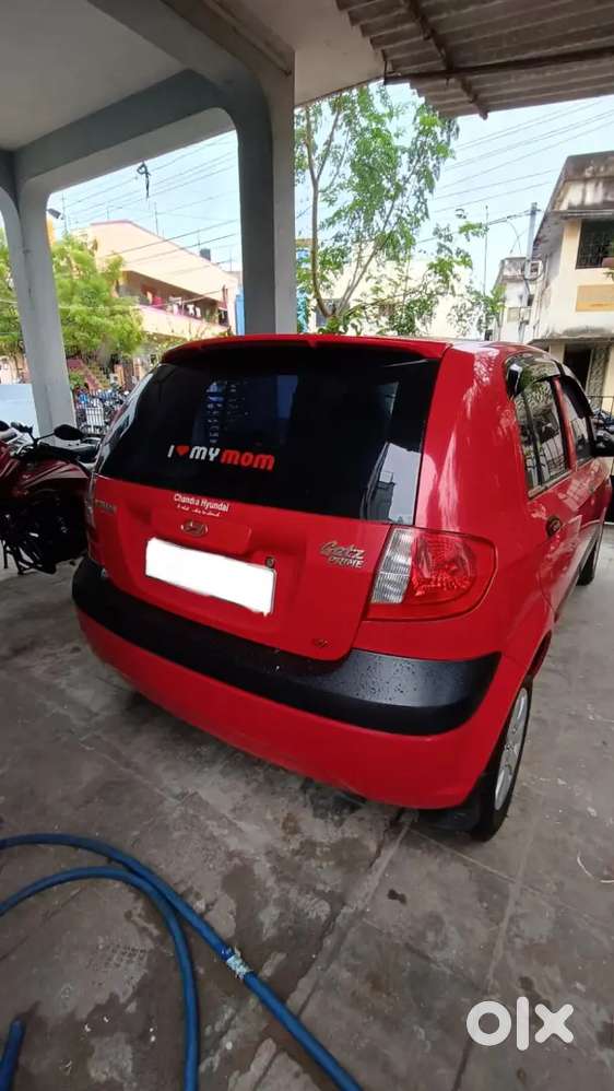 Hyundai Getz Prime 2010 Petrol 68500 Km Driven Red Colour