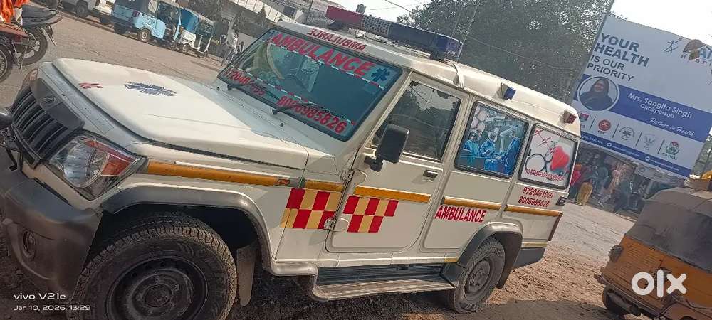 Mahindra Bolero Ambulance 2019 Diesel Well Maintained