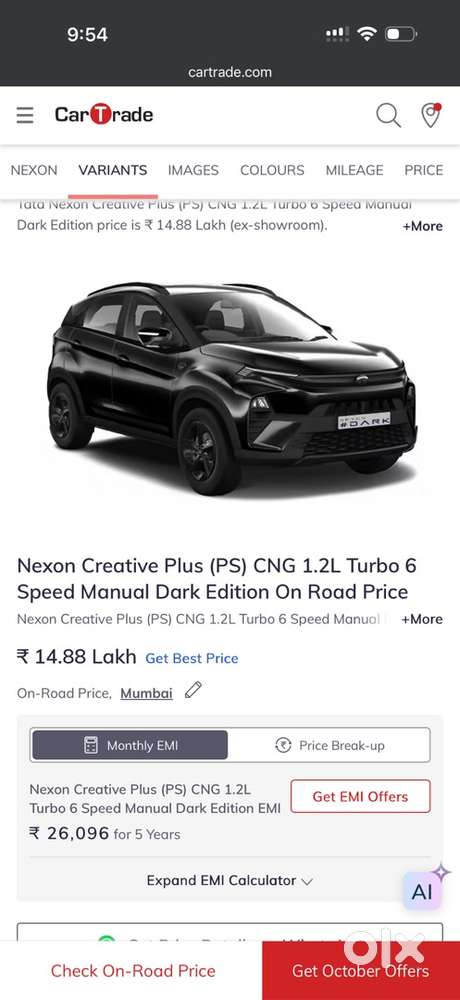 Tata Nexon Creative 2025