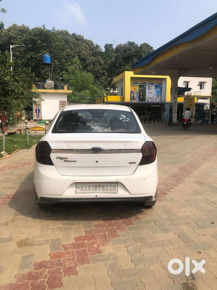 Ford Figo Aspire White Colour 2016 Diesel In Good Condition