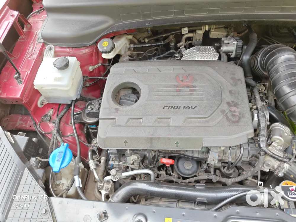 Hyundai Creta Red 72000 Kms Run 4 Years Bs6 Phase 1 No Urea Car