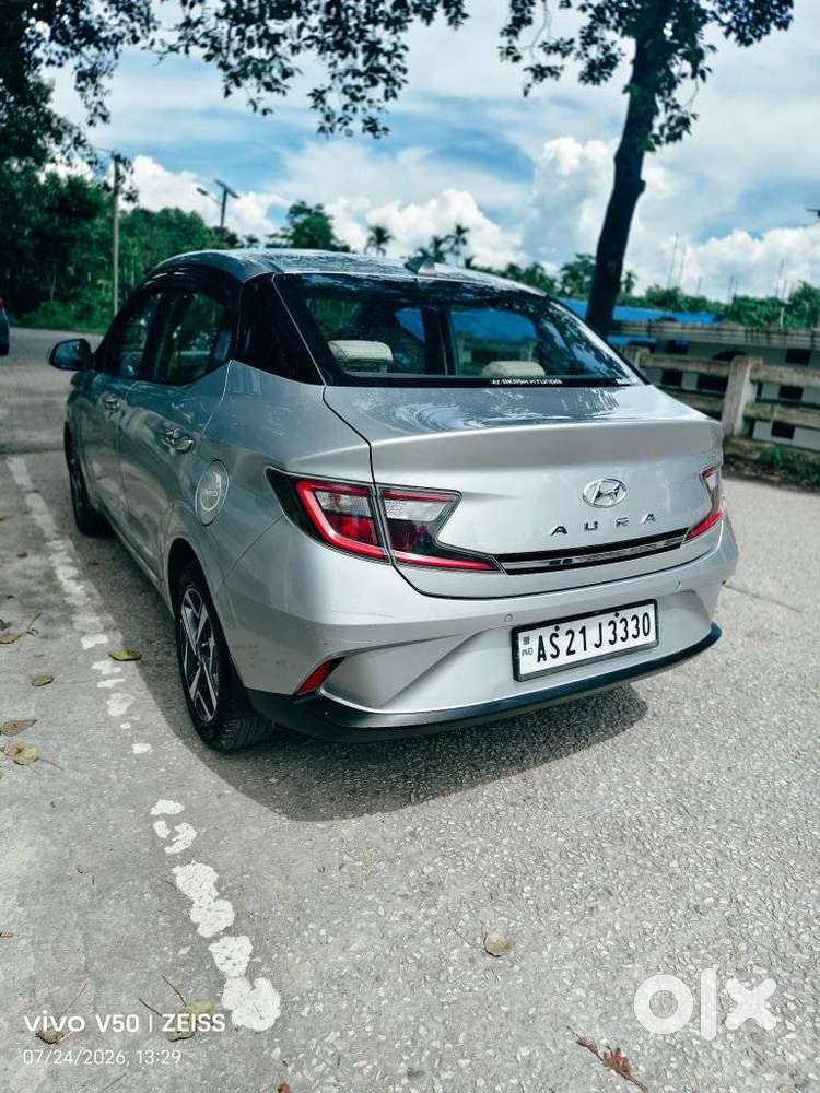 Hyundai Aura Sx (o) Manual, 2020, Petrol