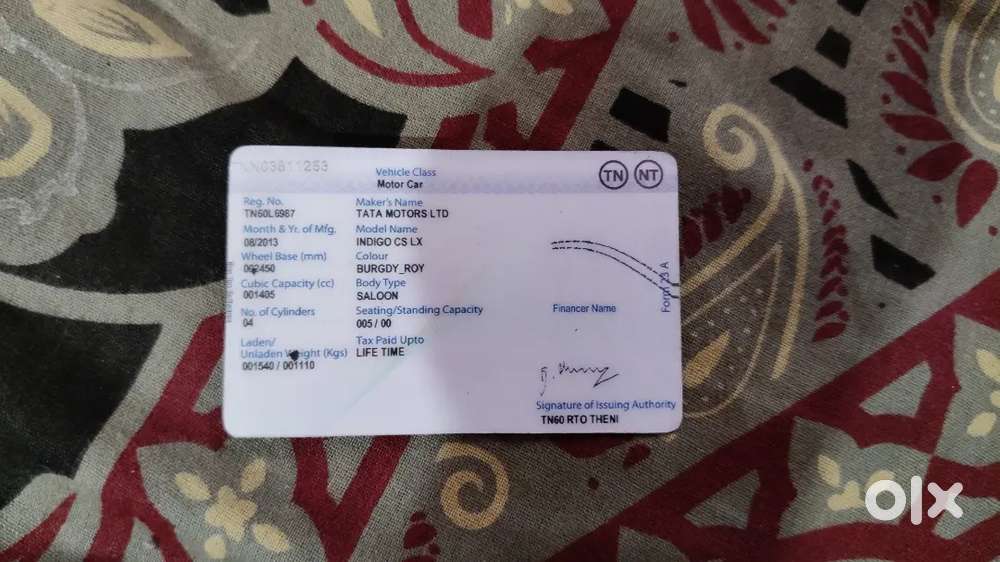 Tata Indigo Ecs 2013 Diesel 168000 Km Driven