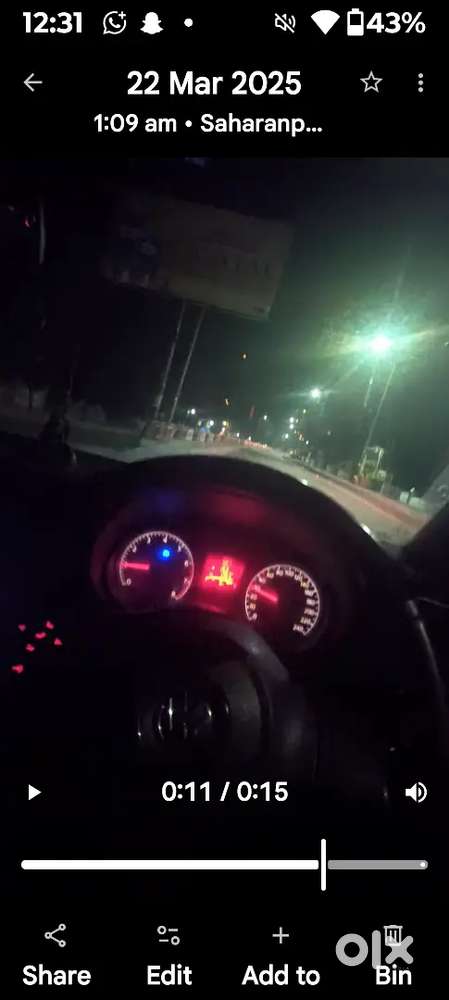 Volkswagen Polo 2012 Petrol 81300 Km Driven  New Tyre New Battery