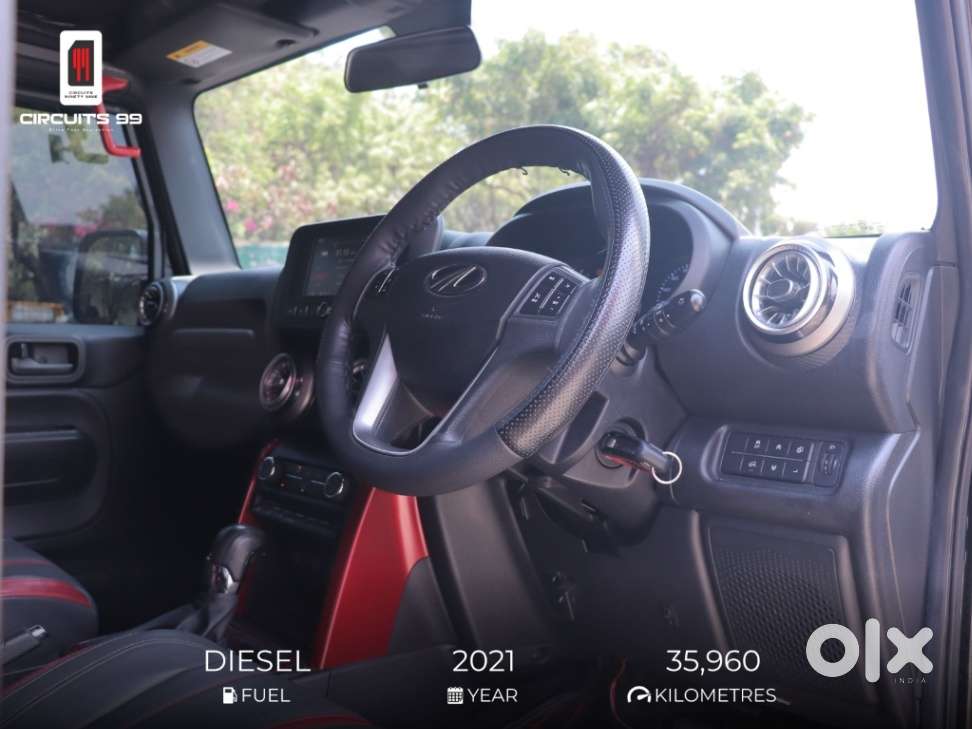 Mahindra Thar Lx D At 4wd Ht, 2021, Diesel