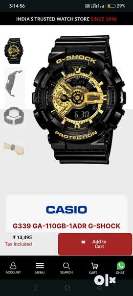 G Shock Watches Men Fashion Items for sale in India OLX