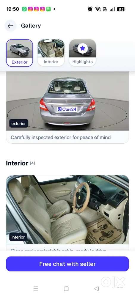 Maruti Suzuki Dzire 2014 Mint Condition