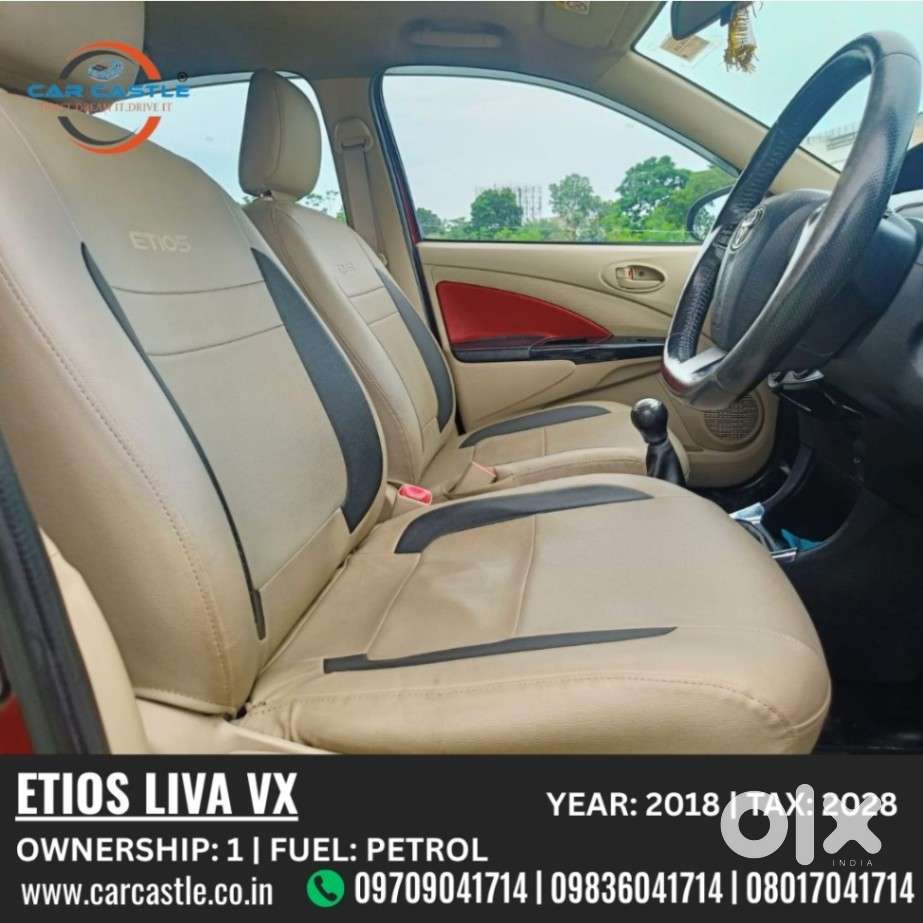 Toyota Etios Liva Vx Dual Tone, 2018, Petrol