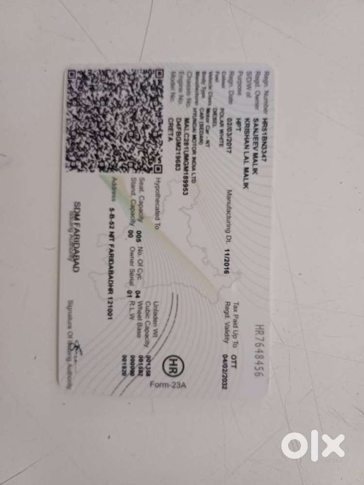 Hyundai Creta 1.6 Sx Automatic, 2016, Diesel