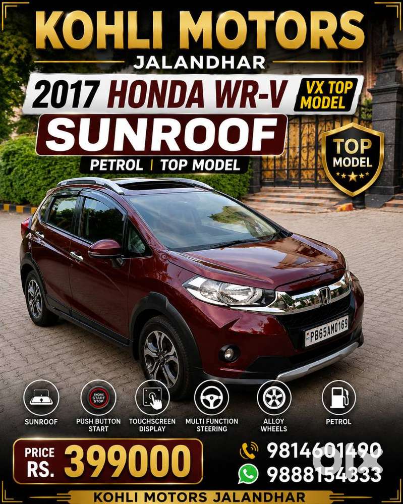 Honda Wr-v 1.2 Vx I-vtec, 2017, Petrol