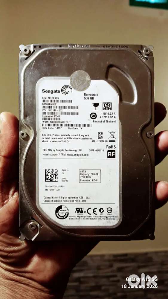 Seagate 500GB Desktop Hard Disk - Computers & Laptops in Lalpur