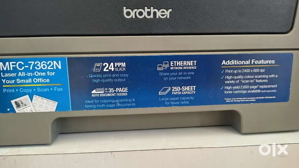 Brother FAX printer, copier and scanner