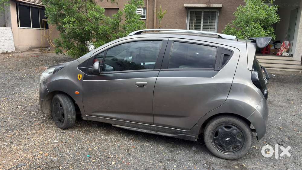 Chevrolet Beat Manual 2013 With Basstube Android Player And Spoiler ,