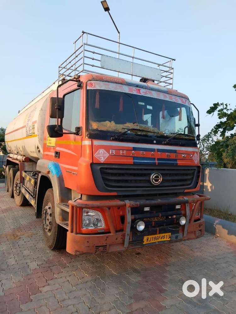 3123 Bharat Benz Bottom Loading Tanker 2018 Model 12 Tyar New Conditio