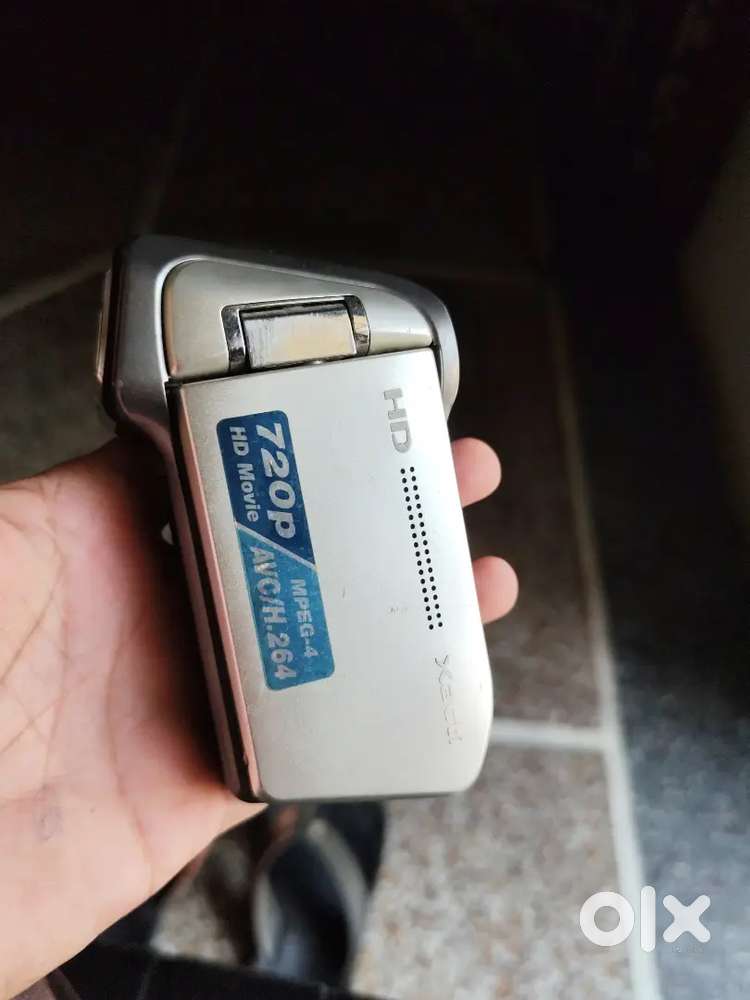 Sanyo camera cum handycam fix 1200rs