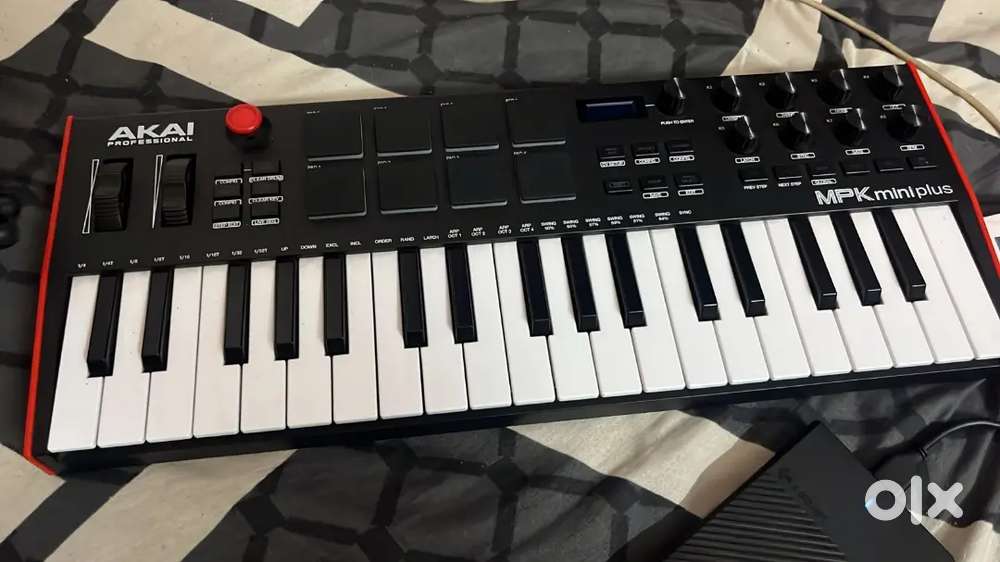 Laptop connected Keyboard