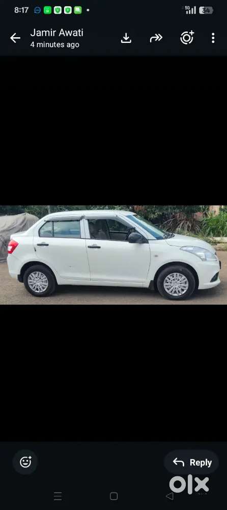 Maruti Suzuki Dzire Tour 2018 Company Cng