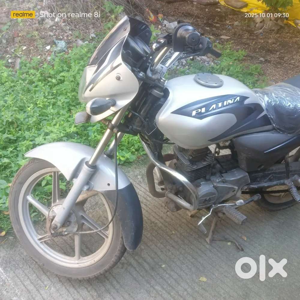 Silver Colour Bajaj Platina 2006 Model Price 2024 Platina Bike