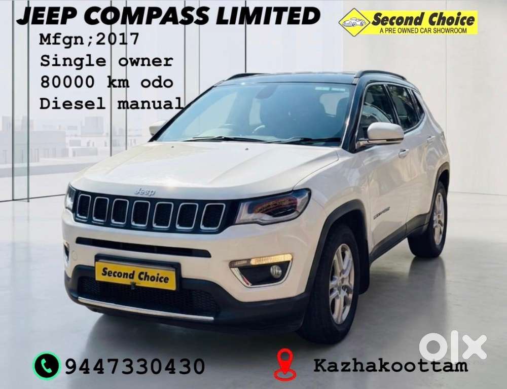 Jeep Compass 2.0 Limited Option Black, 2017, Diesel