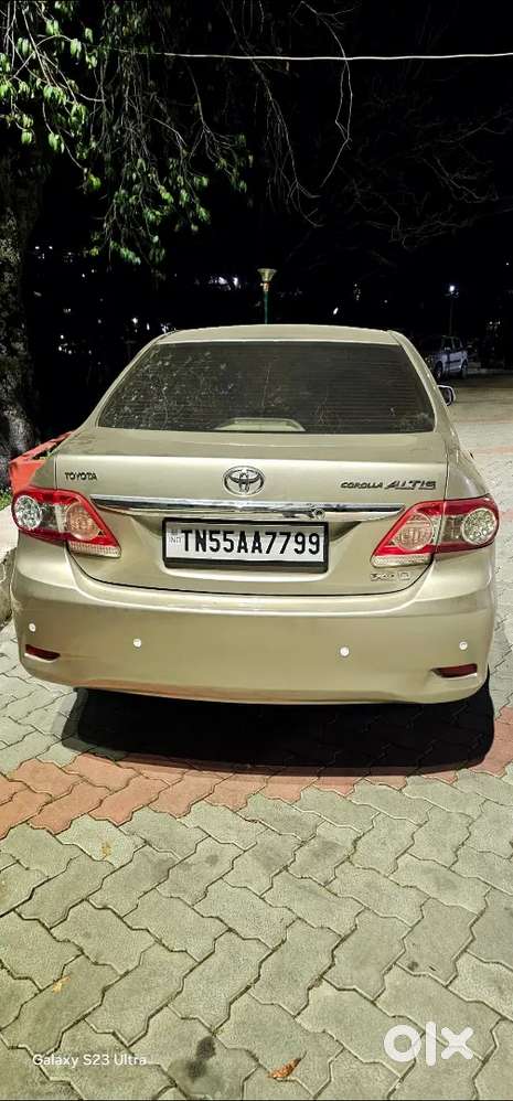 Toyota Corolla Altis 2012 Manual Diesel