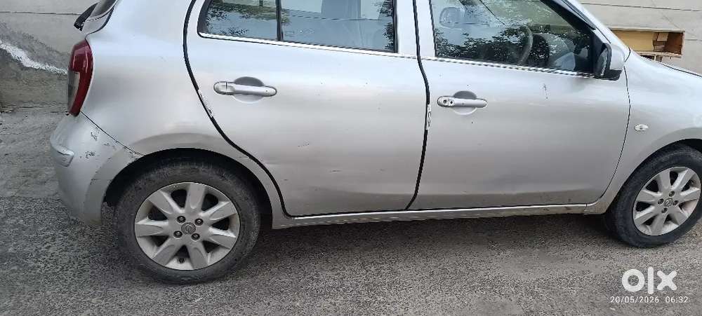 Nissan Micra Silver Colour 2012