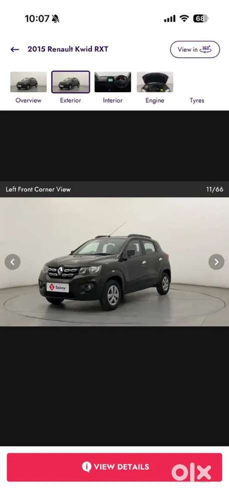 Renault Kwid 2015 Petrol Well Maintained