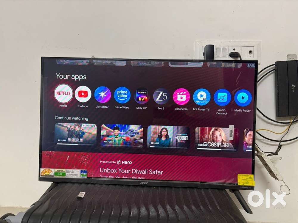 Acer 80 cm (32 inch) HD samrt QLED google TV