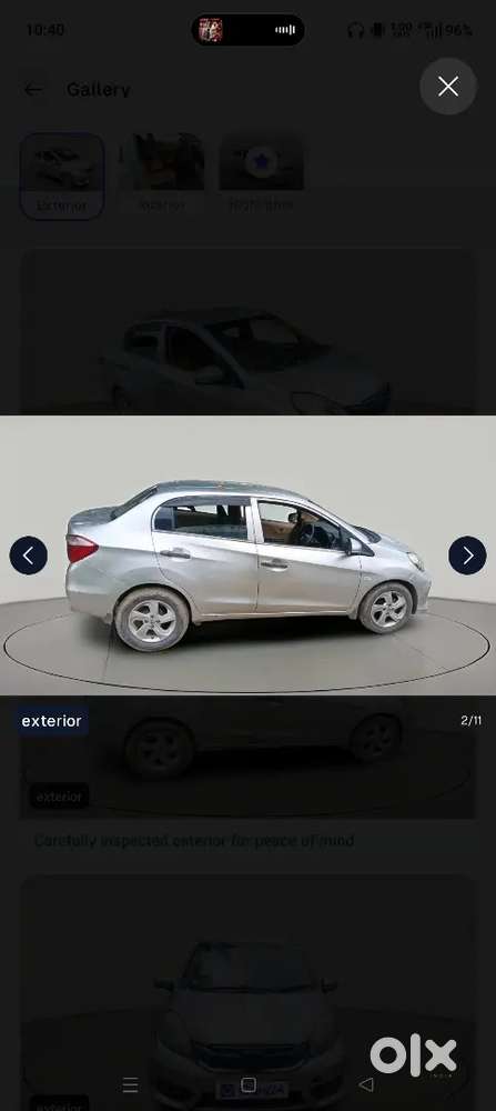 Honda Amaze 2018 Variant
