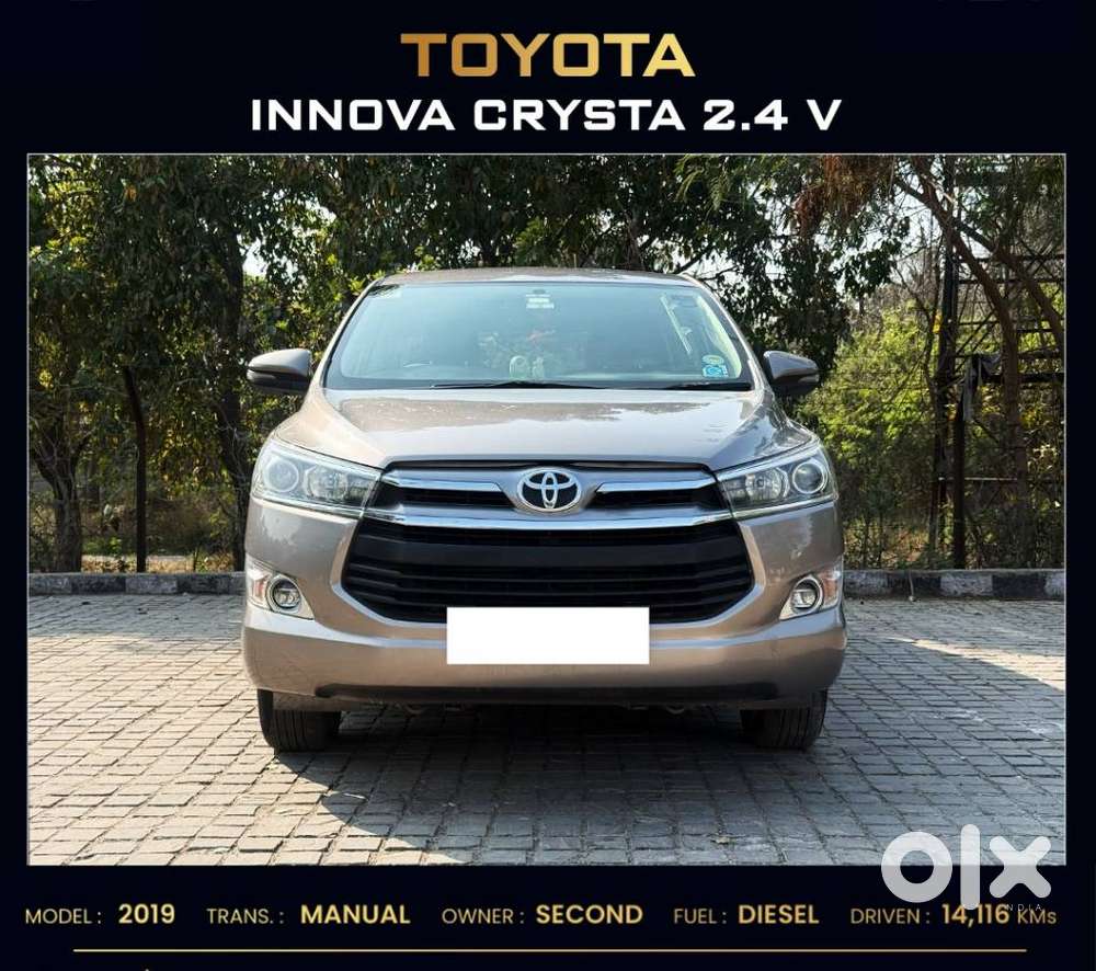 Toyota Innova Crysta 2.4 V 7 Str, 2019, Diesel