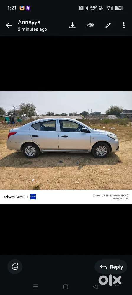 Nissan Sunny Mfd 2018 Date Of Registration 2020