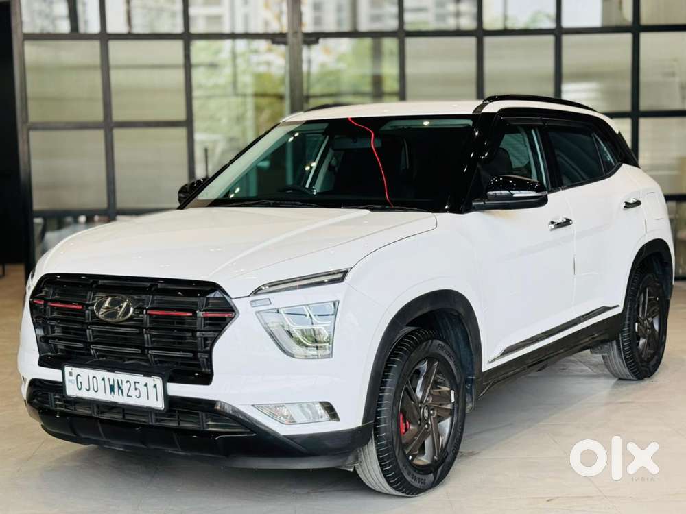 Hyundai Creta 1.5 S Plus Knight Petrol Dual Tone, 2023, Petrol