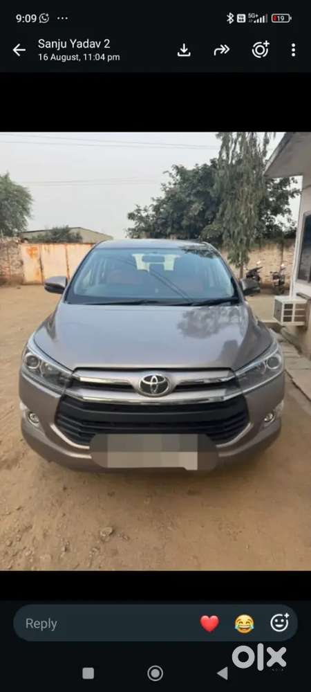 Toyota Innova Crysta 2019 Diesel Manual