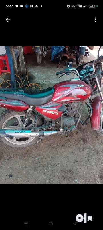 Tvs star hot sale city bike olx