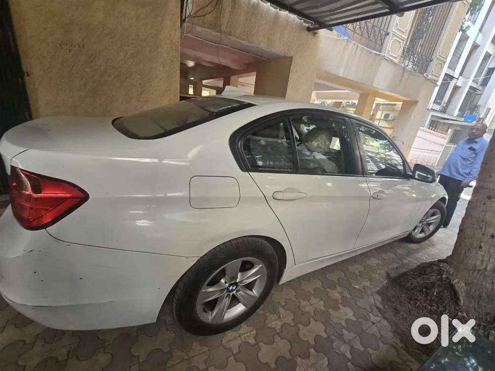 White Bmw 3 Series 2015 Diesel Excellent Condition