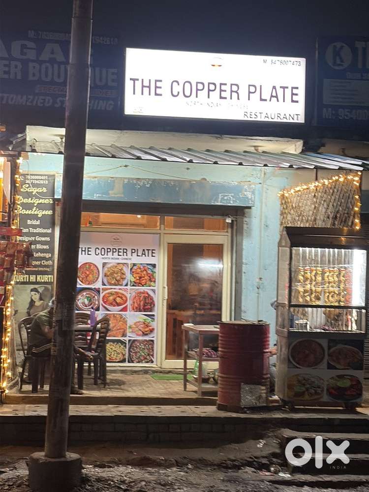 The copper plate restaurant sale