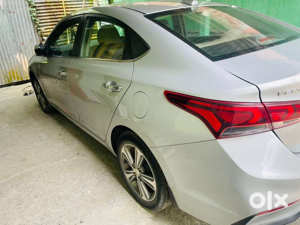 Showroom Condition 56000 Doctor Driven Verna Sx Silver Color