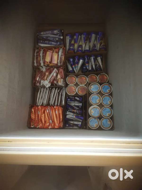 Icecream deep freezer.