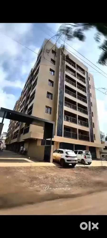 Brand new 2BHK semi furnished flat. Ready to move