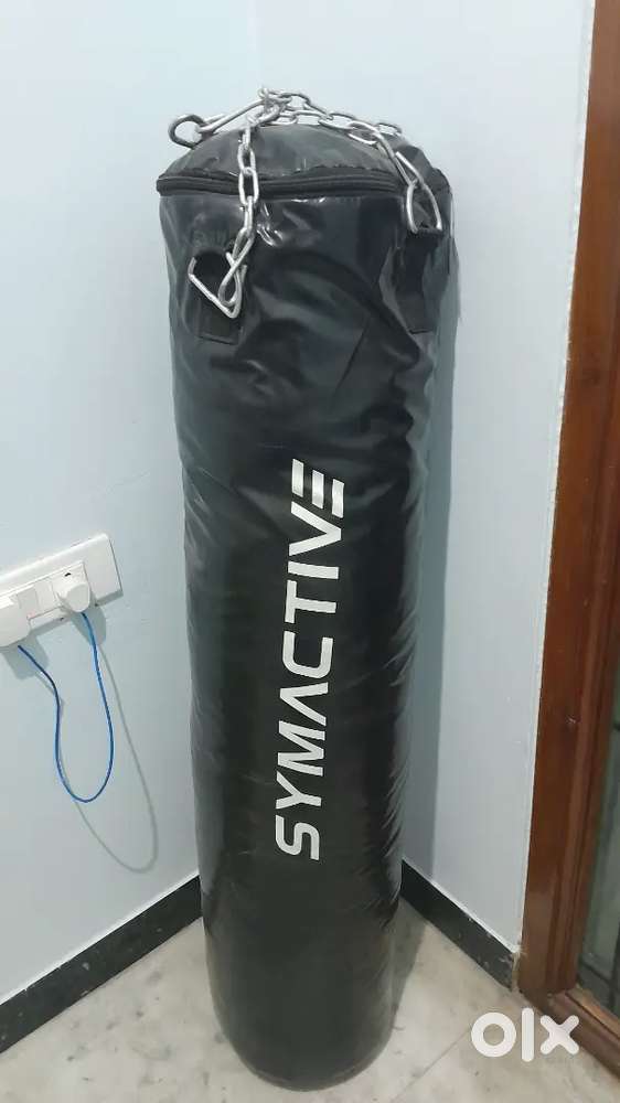 Filled punching bag