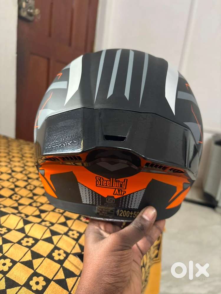 Steelbird SBA-20 Hunt ISI Certified Flip-Up Graphic Helmet