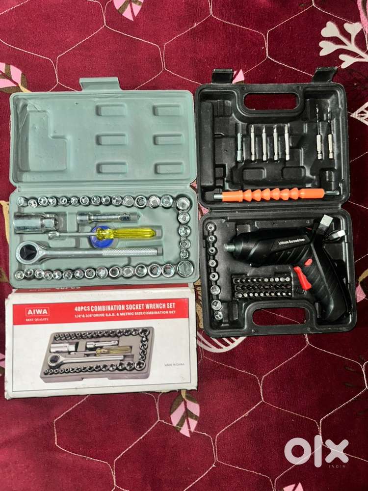 Electric rechargeable screwdriver - Tool kit 40pcs