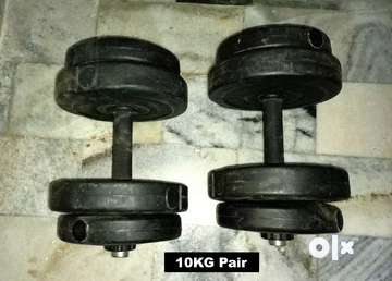 Dumbbells set 10kg olx sale