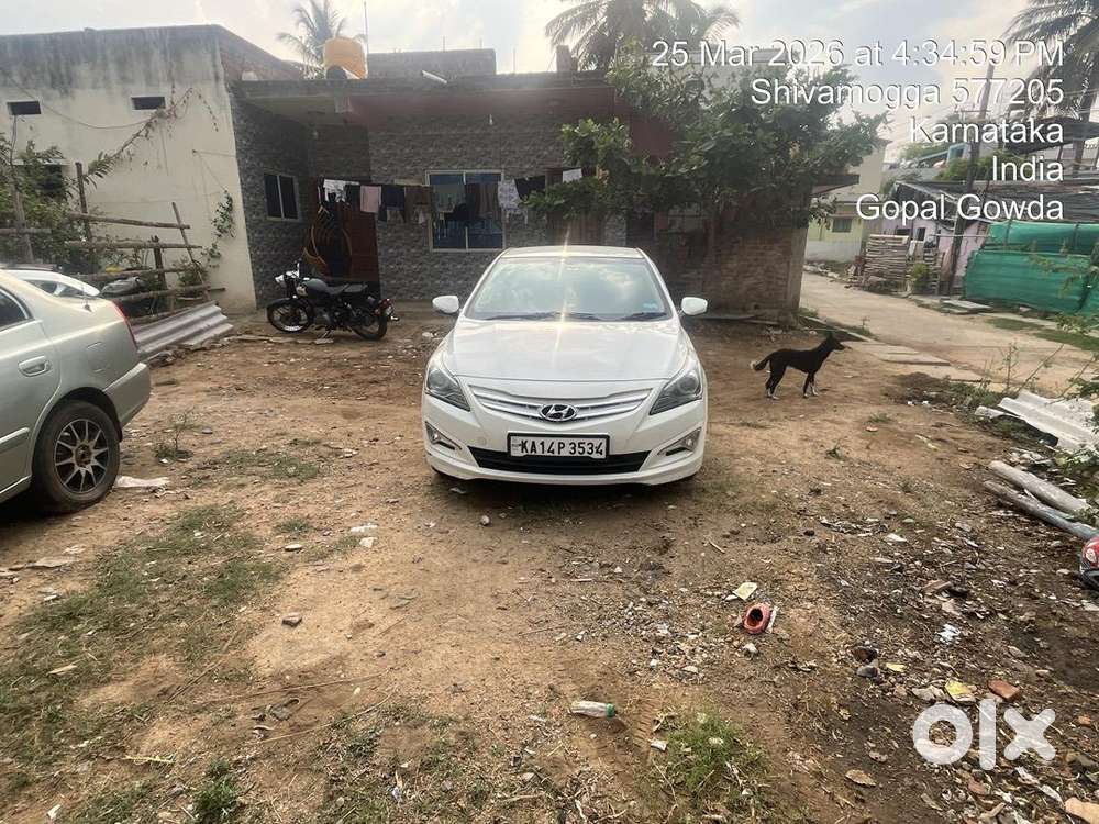 Hyundai Fluidic Verna 2015 Diesel Good Condition
