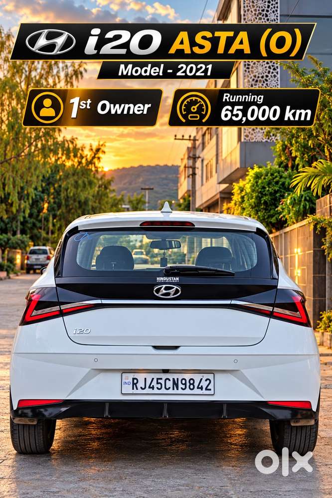 Hyundai I20 Asta Option, 2021, Petrol