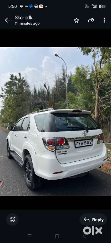 Toyota Fortuner, 2015, Diesel