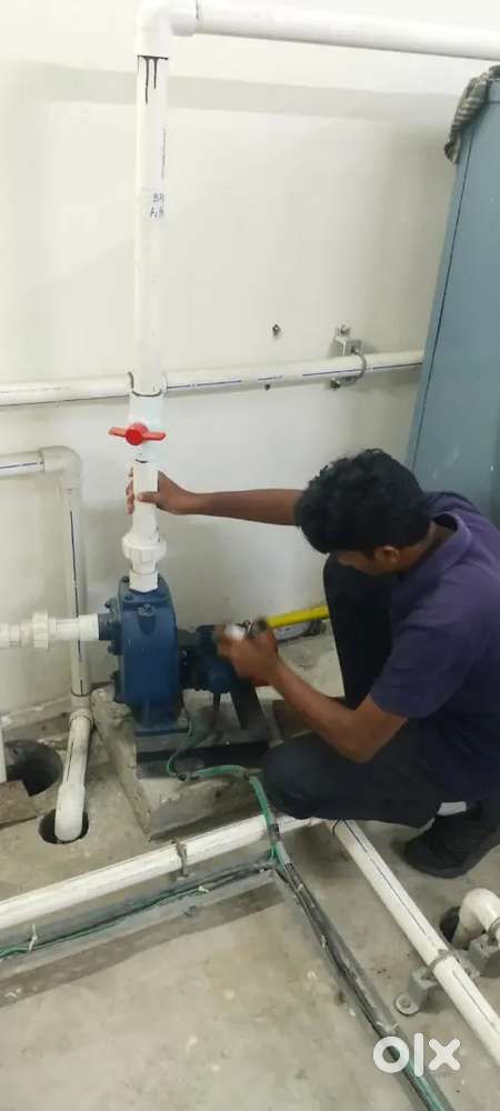 Sewage water treatment plant operator