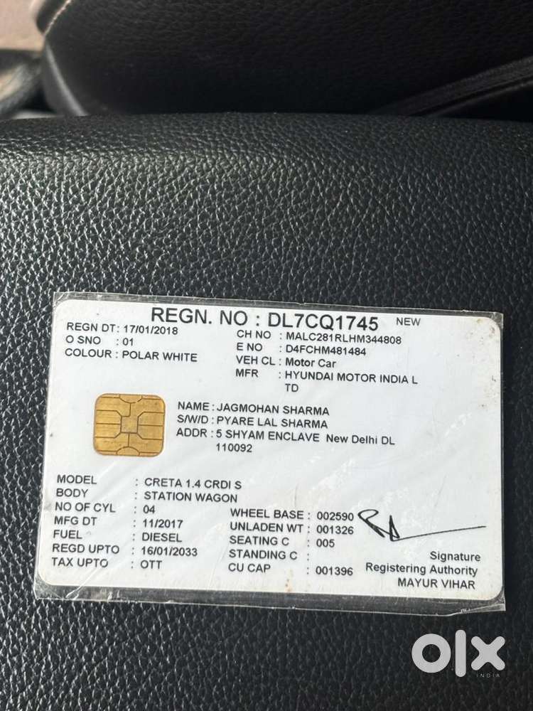 Hyundai Creta Diesel 2018