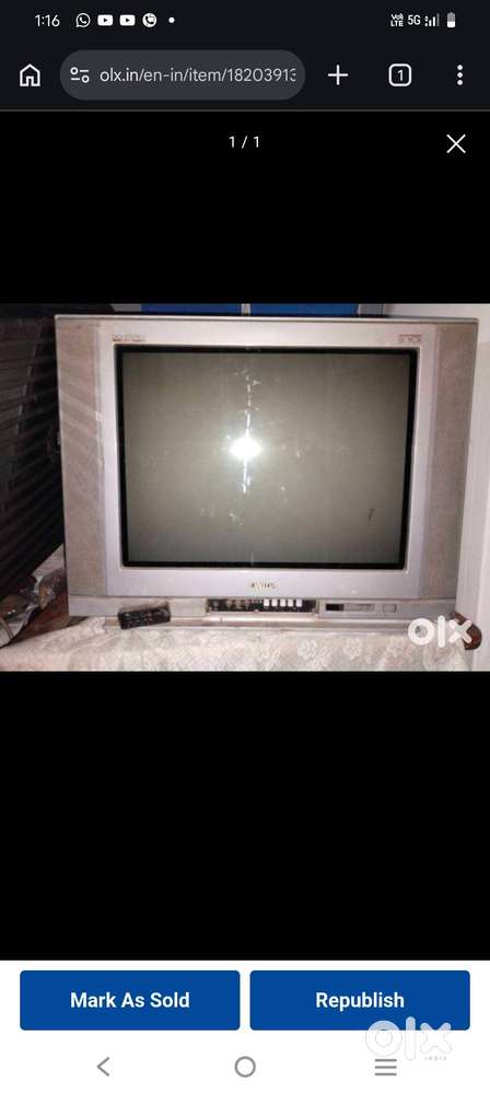 Onida original 22 inch color tv
