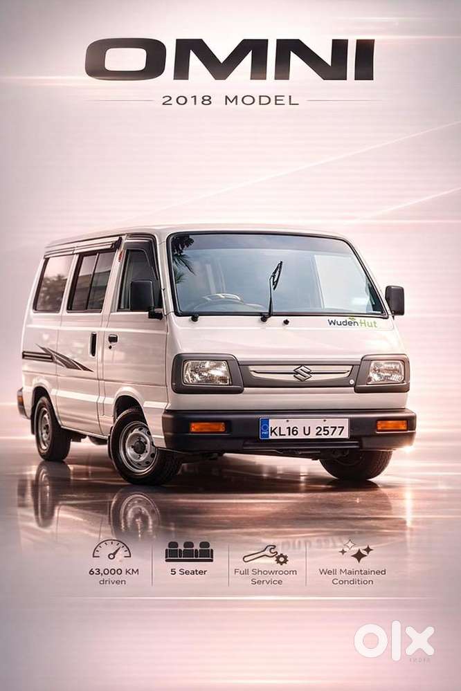 Maruti Suzuki Omni 2018 Petrol Well Maintained